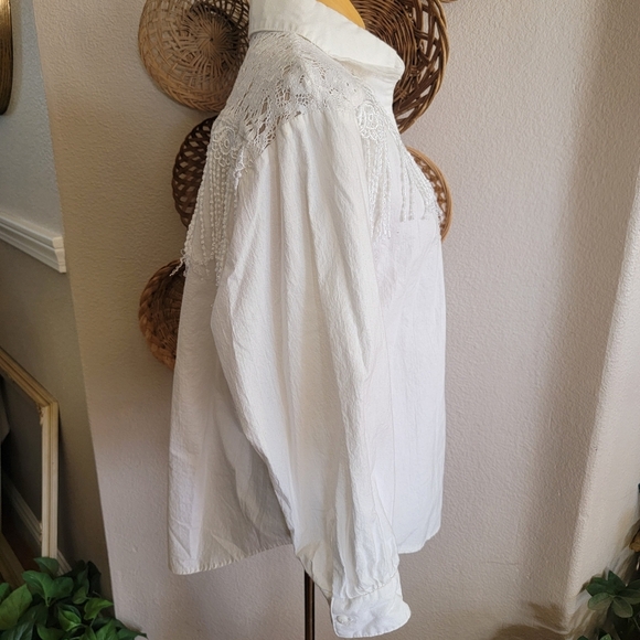 Vintage Circle T Western Blouse SZ  L - Picture 6 of 8